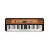 Yamaha PSR-E360 61-Key Keyboard with PA3C Power Adapter - Maple